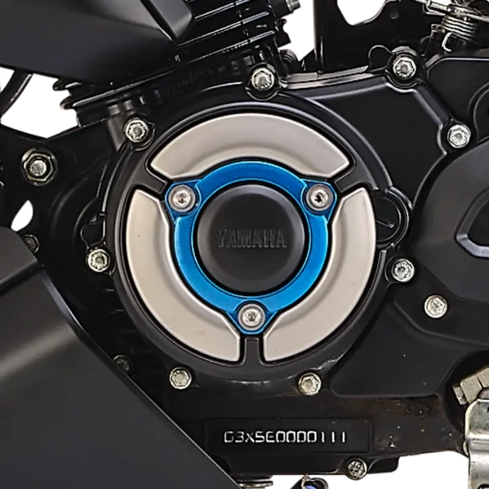 Yamaha FZS FI Hybrid Engine Detail
